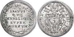 Giulio, O.J. (1721-1724), Innozenz XIII., Rom, Muntoni 7, Vz.  Vz - Ohne Zuordnung