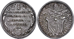 Testone, O.J. (1724-1730), Benedikt XIII., Muntoni 5, F. Vz. - Sin Clasificación