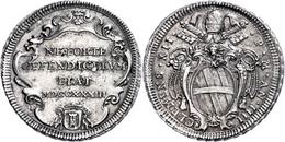 Testone, 1733, Clemens XII., Rom, Muntoni 35, Vz.  Vz - Ohne Zuordnung