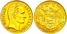 20 Bolivares, Gold, 1912, Fb. 5c, Vz.  Vz - Venezuela