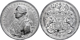 Brandenburg-Franken, Markgrafschaft, Neufränkische Linie-Bayreuth, Medaille (Dm Ca. 54 Mm, Ca.63,5 G), O.J., Friedrich I - Other & Unclassified