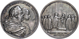 Carl Alexander Von Lothringen, Silbermedaille (Dm. Ca. 50,50mm, Ca. 43,75), 1770, Von Krafft, Auf Die Ernennung Des Erzh - Altri & Non Classificati