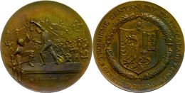 Schweiz, Bronzemedaille (Dm. 59,5 Mm, 97 G), 1902, Von H. Bovy, Genf Auf Die 300-Jahrfeier Der Escalade, Av: Kampfszene  - Autres & Non Classés