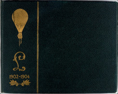 1902-1904, Fotoalbum Mit 12x Großformatigen Aufnahmen "Zur Erinnerung An Unsere Dienstzeit 1902-1904 Bei Der 1. Komp. Lu - Documenti