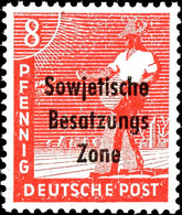 8 Pfg. Arbeiter Schwärzlichgraurot, Postfrisch, Fotokurzbefund Paul BPP, Mi. 300,-, Katalog: 184b ** - Other & Unclassified