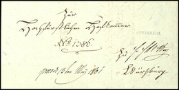 ADELSHEIM, Kleiner L1 Auf Faltbrief Von Widden 4. Mai 1801 Nach Würzburg, Klarer Abschlag Des Seltenen Stempels  BF - Other & Unclassified