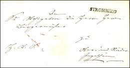 STROMBERG, Schwarzer L1 Auf Faltbrief Vom 5.6.1822 Nach Ingelheim, Seltener Porstwärter-Stempel  BF - Autres & Non Classés