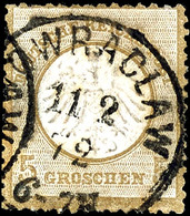 5 Gr. Kleiner Schild, Ockerbraun, Gut Geprägt, Zentr. Klarer "INOWRACLAW 11 2 72", Mi. 120,-, Katalog: 6 O - Other & Unclassified