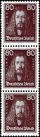 80 Pfg Dürer Im Senkrechten 3er-Streifen, Tadellos Postfrisch, Mi. 1500,-, Katalog: 397(3) ** - Other & Unclassified