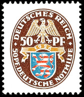 50 Pfg. Nothilfe 1926, Postfrisch, Gepr. Peschl BPP, Mi. 180,-, Katalog: 401X ** - Other & Unclassified