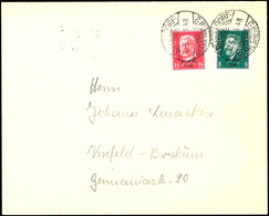 Ende D. Rheinlandbesetzung A. Tadellosem FDC, Fotobefund Schlegel BPP, Katalog: 444/45 BF - Other & Unclassified