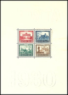 IPOSTA-Block Postfrisch, Gepr. Schlegel BPP, Mi. 1.600,-, Katalog: Bl.1 ** - Sonstige & Ohne Zuordnung