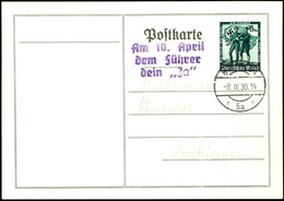 Volksabstimmung A. Tadelloser Karte Mit Ersttagsstempel, Katalog: 663 BF - Other & Unclassified