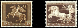 42 Pfg. Braunes Band 1938 Und 1940, Je Postfrisch, Mi. 270,-, Katalog: 671y,747 ** - Other & Unclassified