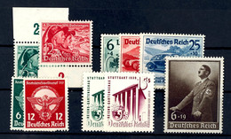 Michel-Nummern 684-90 Und 692-94 Je Tadellos Postfrisch, Mi. 211,--, Katalog: Ex684/94 ** - Other & Unclassified