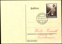 Tag D. Arbeit 1939 Auf FDC, Katalog: 694 BF - Other & Unclassified