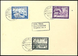 Postkameradschaft (II) A. Zwei Tadellosen FDC, Mi. 600,-, Katalog: 773/78 BF - Other & Unclassified