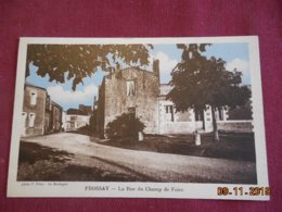 CPSM - Frossay - La Rue Du Champ De Foire - Frossay