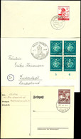 Universität Königsberg, Feldherrenhalle Und Oldenburg Je A. FDC, Katalog: 896,906/7 BF - Sonstige & Ohne Zuordnung