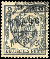 2 Pf. Zähldienstmarke Für Baden Tadellos Gestempelt, Mi. 100,--, Katalog: 9 O - Altri & Non Classificati
