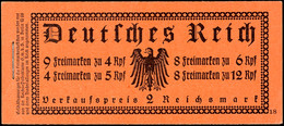 Reichspräsidenten, Postfrisches Markenheftchen Mit ONr. 18, Tadellos, Fotoattest Schlegel D. BPP, Mi. 1.000.-, Katalog:  - Libretti