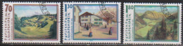 Lichtenstein 2002 MiNr.1286 - 1288 O Gest. Lichtensteiner Maler( 3324)günstige Versandkosten - Oblitérés