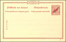 10 Pfennig Antwortkarte, Nicht Verausgabt, Tadellos Ungebraucht, Michel 100,-, Katalog: PIV * - Morocco (offices)