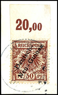 3 - 50 Pfg Krone/Adler, Dabei Die 5, 10 Und 50 Pfg Mit Oberrändern Und RWZ, 6 Werte Komplett, Dazu Die 3 Pfg In Besserer - German New Guinea