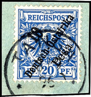 2 Pesa Bis 25 Pesa Krone/Adler, 2. Ausgabe, Tadellose Briefstücke, 2 Pesa In 2 Besseren Farben, Verschiedene Stempel, Ge - Africa Orientale Tedesca