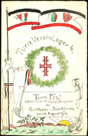1917, Programm Zum Turnfest Sämtlicher Kriegsgefangener Zu Fort Napier - Südafrika Am 14. August 1917, Turnverein Lager  - Duits-Zuidwest-Afrika