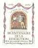Etiquettes De Vin De Table  -  Bicentenaire De La Révolution "le Sang Du Peuple" - JP. Jamet à Courthézon (84) - Bicentenario Della Rivoluzione Francese