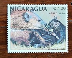 NICARAGUA, Rongeurs, Rongeur, Crocuta . Yvert PA 1232. MNH, Neuf Sans Charniere - Nager