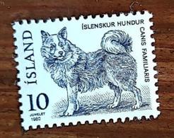 ISLANDE, Canidés, Chiens,  Chiens Laika Sost ,  Yvert N°503 ** Neuf Sans Charniere. MNH - Andere & Zonder Classificatie