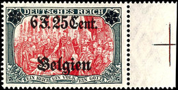 6 Franc 25 C. Auf 5 Mark, Postfrisch, Kurzbefund Wasels BPP "echt, Einwandfrei", Mi.300,-, Katalog: 25II ** - Other & Unclassified