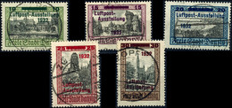 10 Bis 30 Pfennig Luposta, Kompletter Gestempelter Satz, Kurzbefund Soecknick BPP "echt, Einwandfrei", Mi.220,-, Katalog - Sonstige & Ohne Zuordnung