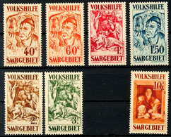 40 C. - 10 Fr. Volkshilfe 1931, Tadellos Postfrisch, Unsigniert, Mi. 450.-, Katalog: 144/50 ** - Altri & Non Classificati