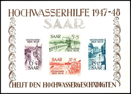 Blockausgabe Hochwasserhilfe, Blockpaar Komplett, Tadellos Ungebraucht, Mi. 650.-, Katalog: Bl.1/2 * - Sonstige & Ohne Zuordnung