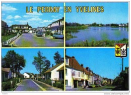 Carte Postale 78.  Le Perray - En - Yvelines  4L Renault Trés Beau Plan - Le Perray En Yvelines