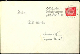 1936, Legion Condor, Brief Mit 12 Pf Hindenburg Mit Aufgabe-Stpl. BERLIN NW 7 Vom 22.12.36 Eines Angehörigen Der 8. Batt - Autres & Non Classés