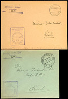 1937, Kriegsmarine, Dienst-Brief Mit Aufgabe-Stpl. DEUTSCHE MARINE-SCHIFFSPOST Nr. 29 Vom 19.9.37 Sowie Mit Dienst- Und  - Altri & Non Classificati