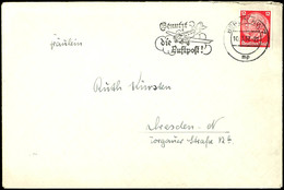 1937, Legion Condor, Brief Mit 12 Pf Hindenburg Mit Aufgabe-Stpl. BERLIN NW 7 Vom 10.3.37 Eines Angehörigen Der 8. Batte - Andere & Zonder Classificatie
