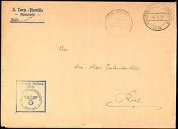 1938, Kriegsmarine, Dienst-Brief (= DIN A5-Format) Mit Aufgabe-Stpl. DEUTSCHE KRIEGSMARINE-SCHIFFSPOST Nr. 36 (= Torpedo - Sonstige & Ohne Zuordnung