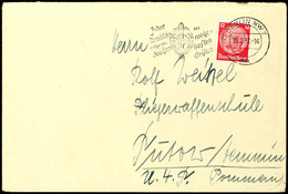 1938, Legion Condor, Brief Mit 12 Pf Hindenburg Mit Aufgabe-Stpl. BERLIN NW 7 Vom 19.2.38 Eines Angehörigen Der Legion C - Sonstige & Ohne Zuordnung