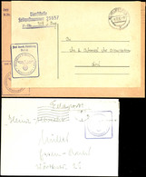 1939, Kriegsmarine, 2 Feldpost-Briefe Vom Schlachtschiff "Scharnhorst" (= Feldpost-Nr. M 23657): Brief Mit Brief-Stpl. U - Sonstige & Ohne Zuordnung