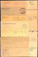 1939/40, Kriegsmarine, 10 Feldpost-Dienstbriefe Vom Befehlshaber Der Aufklärungsstreitkräfte (B.d.A.), Vom Schweren Kreu - Sonstige & Ohne Zuordnung