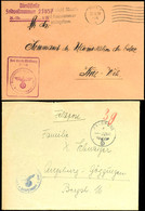 1939/41, Kriegsmarine, 2 Feldpost-Briefe Vom Schlachtschiff "Scharnhorst" (= Feldpost-Nr. M 23657): Brief Mit Brief-Stpl - Sonstige & Ohne Zuordnung