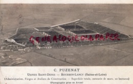 71 - BOURBON LANCY - USINES SAINT DENIS - ADMINISTRATION FORGES ET ATELIER DE CONSTRUCTION-2 EME SEMAINE A LIMOGES 1927 - Otros & Sin Clasificación