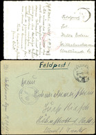 1941/42, Kriegsmarine, Feldpost-Brief Mit Inhalt Mit Brief-Stpl. Und Absenderangabe Feldpost-Nr. M 00105 = Schlachtschif - Altri & Non Classificati