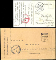 1942, Kriegsmarine, Feldpost-Brief Mit Brief-Stpl. Und Absenderangabe Feldpost-Nr. M 00105 = Schlachtschiff "Gneisenau"  - Sonstige & Ohne Zuordnung