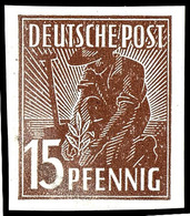 15 Pfg. Arbeiter Ungezähnt, Postfrisch,  Mi. 200,-, Katalog: 948U ** - Sonstige & Ohne Zuordnung